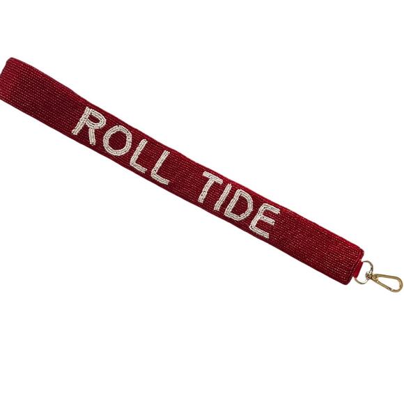 Roll Tide Bag Strap l Alabama Bag Strap l Game Day Bag Strap l Gift for Her - Picture 2 of 3